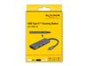 EAN 4043619878048 - DeLOCK 87804 base para portátil y replicador de puertos Alámbrico USB 3.2 Gen 1 (3.1 Gen 1) Type-C Gris imagen 4
