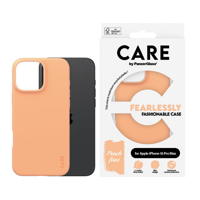 EAN 5715685004742 - PanzerGlass CARE™ by ® Case Peachy iPhone 16 Pro Max funda para teléfono móvil Rosa imagen 2