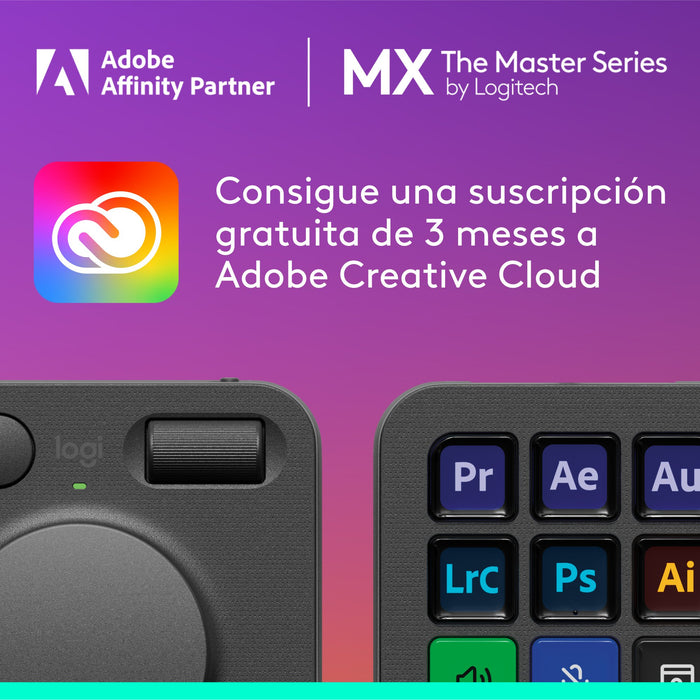 EAN 5099206124707 - Logitech MX Creative Console Teclado Bluetooth/USB imagen 2