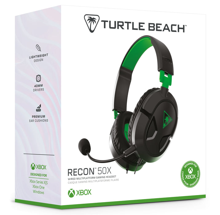 EAN 0731855023035 - Turtle Beach Recon 50 Auriculares Alámbrico Diadema Juego Negro, Verde imagen 8