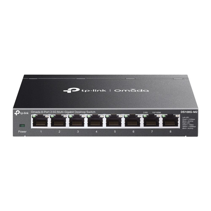 EAN 4895252507522 - TP-Link Omada DS108G-M2 switch No administrado 2.5G Ethernet (100/1000/2500) Negro imagen 1