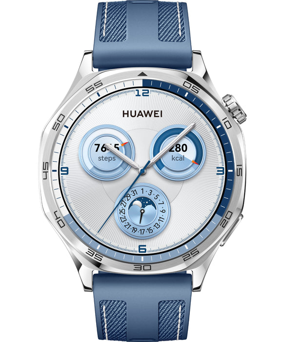 EAN 6942103132025 - Huawei WATCH GT5 46mm 3,63 cm (1.43") AMOLED Digital 466 x 466 Pixeles Acero inoxidable GPS (satélite) imagen 1