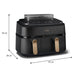 EAN 8720389049286 - Philips 5000 series NA552/00 freidora Doble 9 L Independiente 2750 W Freidora de aire caliente Negro, Oro imagen 3