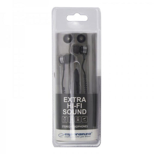 EAN 5901299909553 - Esperanza EH161K auricular y casco Auriculares Alámbrico Dentro de oído Llamadas/Música Negro imagen 2