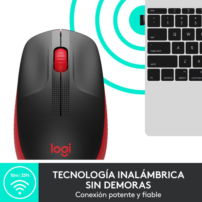 EAN 5099206091856 - Logitech 910-005908 ratón Oficina Ambidextro RF inalámbrico Óptico 1000 DPI imagen 9