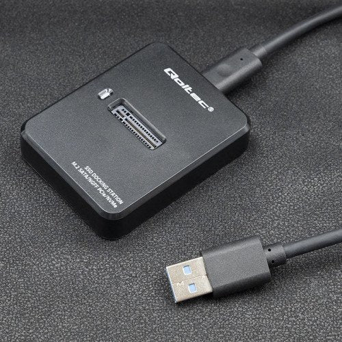 EAN 5901878503134 - Qoltec 50313 caja para disco duro externo Caja externa para unidad de estado sólido (SSD) Negro M.2 imagen 4