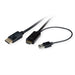 EAN 7630049619500 - ROLINE 11045993 3 m HDMI + USB Type-A DisplayPort Negro imagen 4