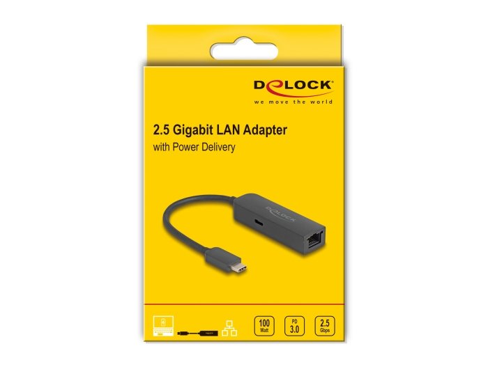 EAN 4043619669387 - DeLOCK 66938 adaptador y tarjeta de red Ethernet 5000 Mbit/s imagen 3