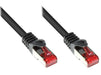 EAN 4014619176601 - Alcasa 0.25m Cat. 6, S/FTP cable de red Negro 0,25 m Cat6 S/FTP (S-STP) imagen 1