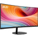 EAN 4711377395502 - MSI Pro MP341CQ E12 pantalla para PC 86,4 cm (34") 3440 x 1440 Pixeles UltraWide Quad HD Negro imagen 8