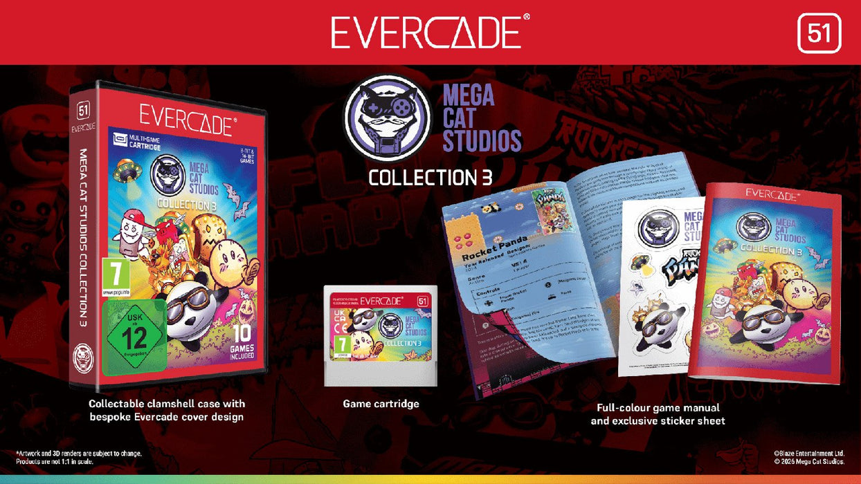 EAN 5060990242175 - Evercade Mega Cat Studios Collection 3 Estándar imagen 1