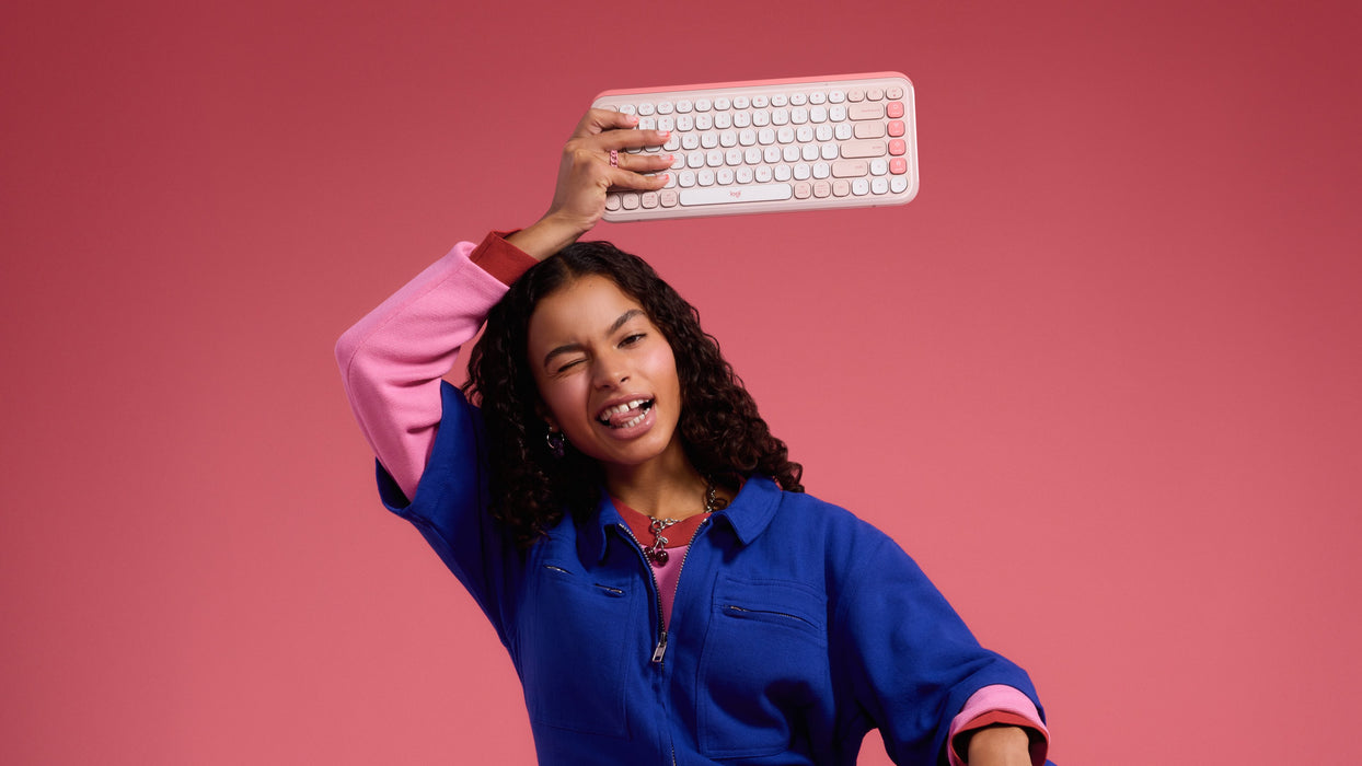 EAN 5099206127876 - Logitech 920-013142 teclado Ratón incluido Universal Bluetooth QWERTY Internacional de EE.UU. Rosa imagen 10