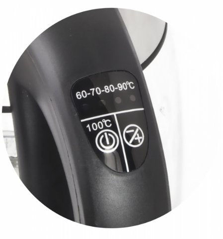 EAN 5901299949849 - Esperanza EKK026 tetera eléctrica 1,7 L 2200 W Negro, Transparente imagen 4