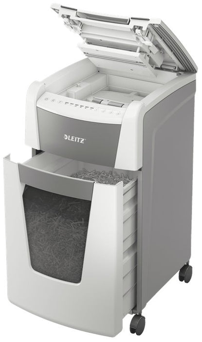 EAN 4002432124121 - Leitz 80150000 triturador de papel Corte cruzado 55 dB 22 cm Gris, Blanco imagen 13