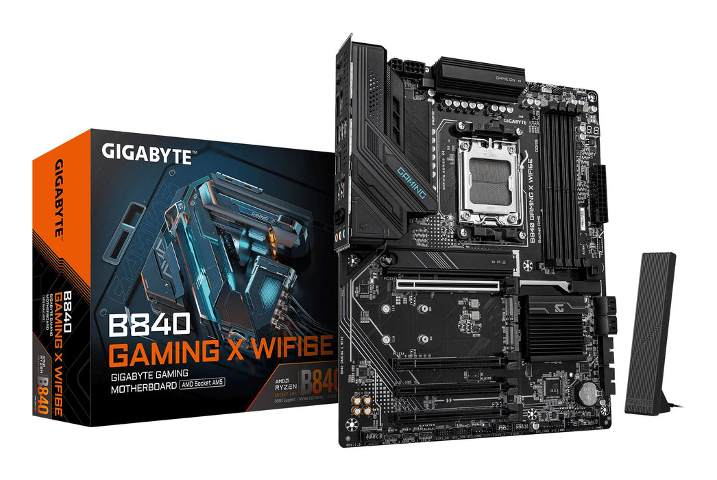EAN 4719331876937 - GIGABYTE B840 GAMING X WIFI6E AMD B840 Zócalo AM5 ATX imagen 1