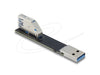 EAN 4043619674213 - DeLOCK 67421 cambiador de género para cable Type-A Negro imagen 2