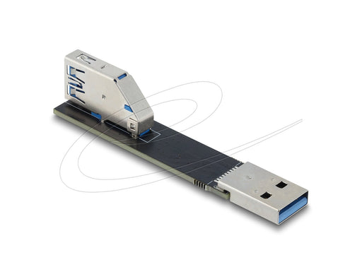 EAN 4043619674213 - DeLOCK 67421 cambiador de género para cable Type-A Negro imagen 2