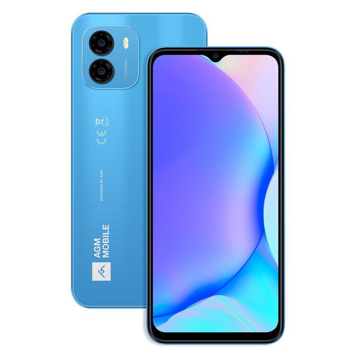 EAN 6934663603923 - AGM NOTE N1 16,6 cm (6.52") Ranura híbrida Dual SIM Android 13 4G USB Tipo C 8 GB 128 GB 4900 mAh Azul imagen 2