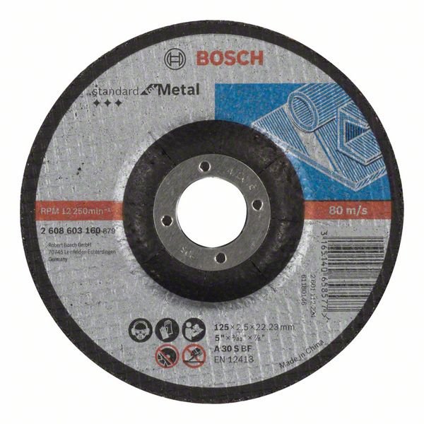 EAN 3165140658577 - Bosch 2 608 603 160 accesorio para amoladora angular Corte del disco imagen 1