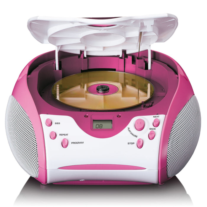 EAN 8711902044949 - Lenco SCD-24PK kids Portátil Rosa, Blanco imagen 3