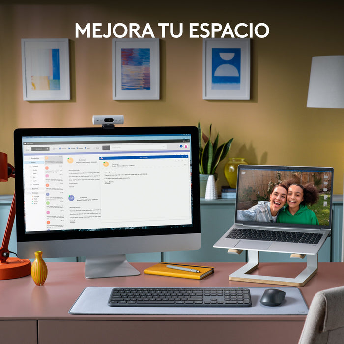 EAN 5099206118492 - Logitech 920-012455 teclado Oficina RF Wireless + Bluetooth QWERTY Español Grafito imagen 9