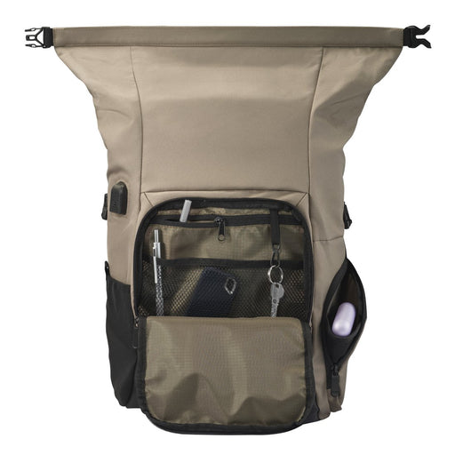 EAN 4047443499929 - Hama Terra 39,6 cm (15.6") Mochila Beige, Negro imagen 2