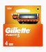 EAN 8001090761521 - Gillette Fusion5 Blade Refills hojilla de afeitar 4 pieza(s) Acero inoxidable Hombres imagen 4