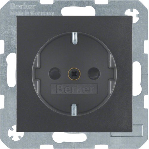 EAN 4011334224198 - Hager 47231606 placa de pared y cubierta de interruptor Antracita imagen 1