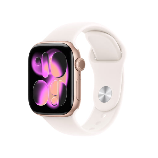 EAN 0195950469707 - Apple Watch Series 11 OLED 42 mm Digital 374 x 446 Pixeles Pantalla táctil 5G Oro rosa Wifi GPS (satélite imagen 1