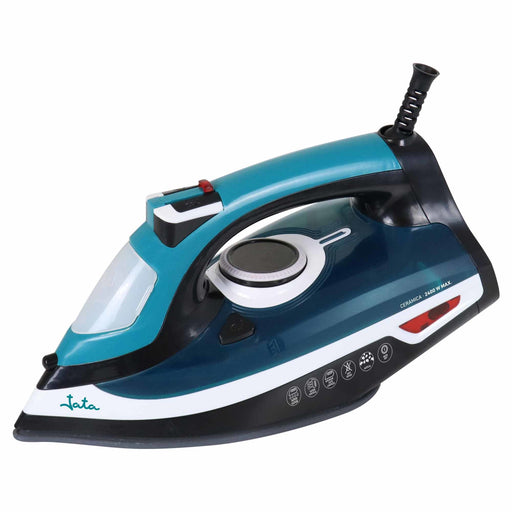 EAN 8421078038337 - JATA JEPL1221 plancha Plancha a vapor Suela de cerámica 2400 W Negro, Azul, Gris, Blanco imagen 1