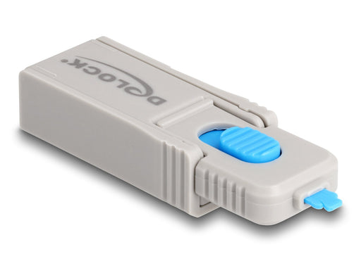 EAN 4043619209699 - DeLOCK 20969 bloqueador de puerto Cerradura de puerto DisplayPort, HDMI, USB tipo A, USB Tipo C Gris Plás imagen 1