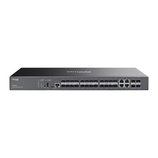 EAN 1210002602389 - TP-Link SG5428XF switch Gestionado L3 Negro imagen 1