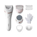 EAN 8710103935520 - Philips 8000 series BRE730/10 depiladora 32 pinzas Rosa, Blanco imagen 1