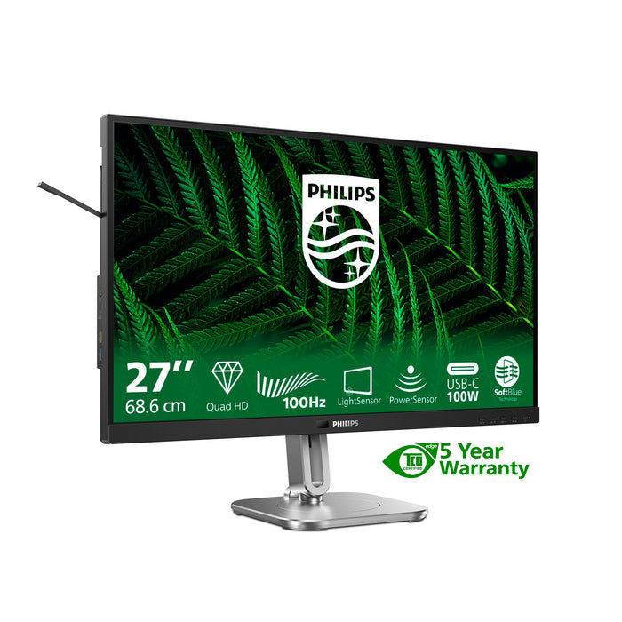 EAN 8721038003314 - Philips 5000 series 27B2G5601/00 pantalla para PC 68,6 cm (27") 2560 x 1440 Pixeles Quad HD LCD Negro imagen 4