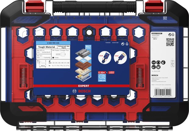 EAN 4059952535920 - Bosch 2 608 900 446 sierra de corona Taladro 6 pieza(s) imagen 3