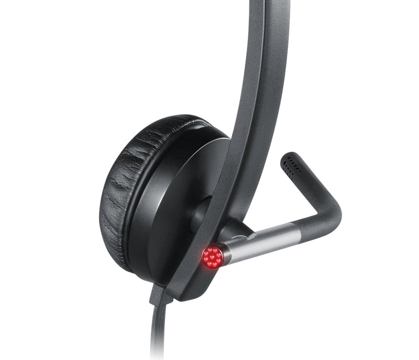 EAN 5099206041189 - Logitech 981-000514 auricular y casco Auriculares Alámbrico Diadema Oficina/Centro de llamadas USB tipo A imagen 4