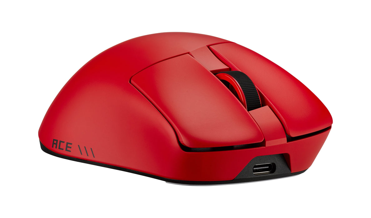 EAN 4711636424660 - ASUS ROG Gladius IV Ace RED ratón Juego Mano derecha RF Wireless + Bluetooth + USB Type-A Óptico 65000 DP imagen 6