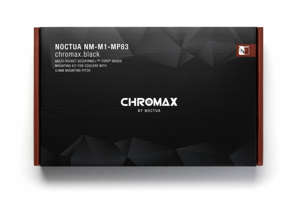 EAN 9010018201550 - Noctua NM-M1-MP83 CHROMAX.BLACK accesorio o pieza de sistema de refrigeración para ordenador Kit de monta imagen 5