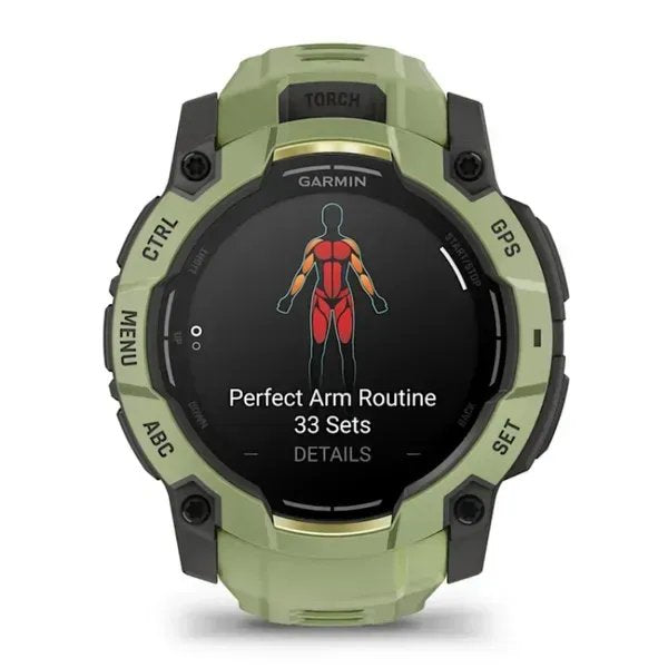 EAN 753759357146 - Garmin Instinct 3 AMOLED 3,3 cm (1.3") 50 mm Digital 416 x 416 Pixeles Pantalla táctil Verde, Gris GPS (sa imagen 7