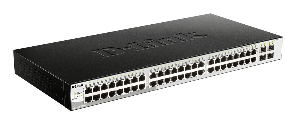 EAN 790069468223 - D-Link DGS-1210-52/ME Gestionado L2 Gigabit Ethernet (10/100/1000) 1U Negro imagen 2