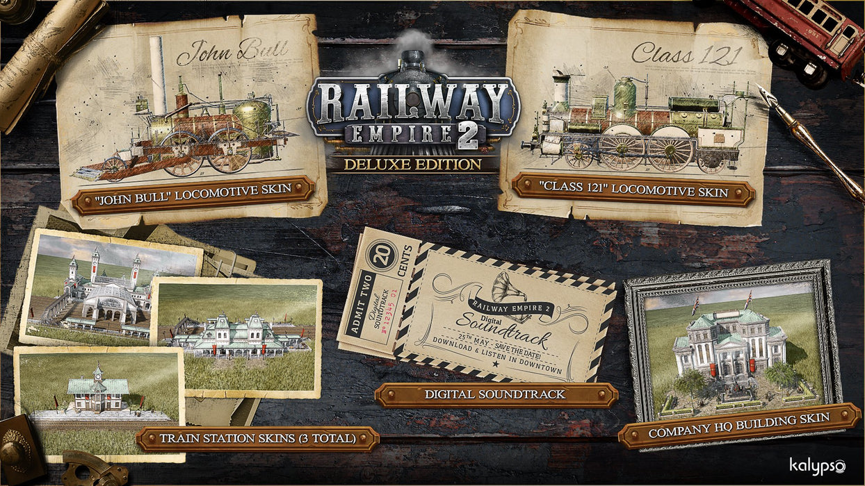 EAN 4260458363409 - Kalypso Railway Empire 2 - Deluxe Edition imagen 3