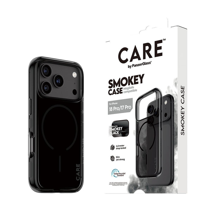 EAN 5715685044373 - PanzerGlass CARE™ by ® Smokey Case w. Black MagSafe iPhone 2026 Pro | 17 Pro funda para teléfono móvil Tr imagen 6