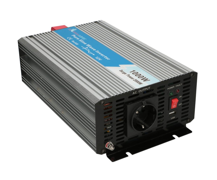 EAN 5903148918143 - Extralink VOLTAGE CONVERTER 12V - 230V, 1000W, PURE SINUS OPIP-1000W adaptador e inversor de corriente Au imagen 1