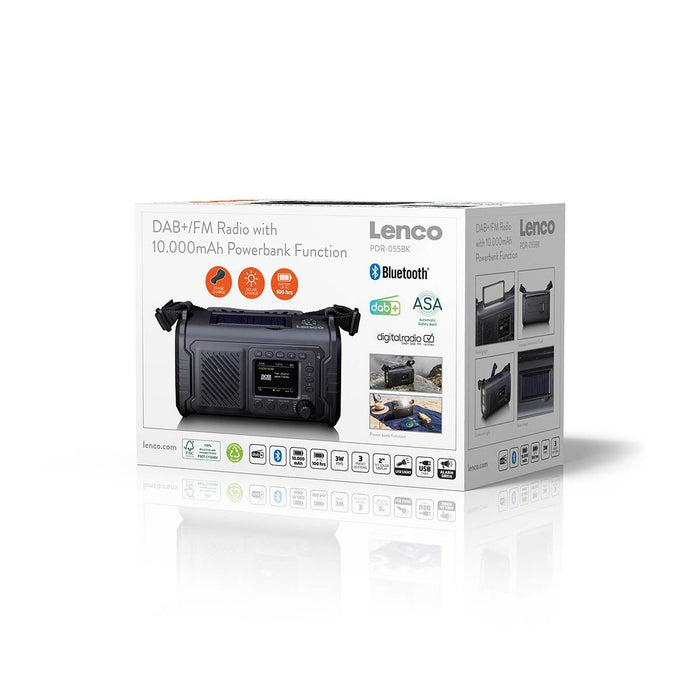 EAN 8711902104087 - Lenco PDR-055BK radio Portátil Negro imagen 17