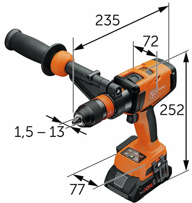 EAN 4014586982328 - FEIN 99100001553 taladro 1,4 kg imagen 6