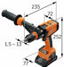 EAN 4014586982328 - FEIN 99100001553 taladro 1,4 kg imagen 6