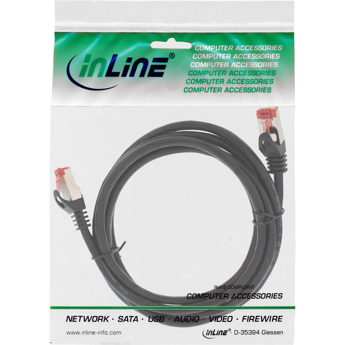EAN 4043718075331 - InLine 73603X cable de red Negro 3 m Cat6 S/FTP (S-STP) imagen 3