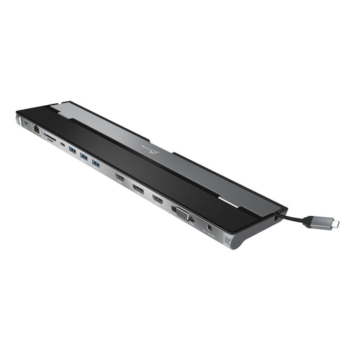 EAN 4712795083613 - j5create JCD543 Alámbrico USB 3.2 Gen 1 (3.1 Gen 1) Type-C Negro, Plata imagen 1