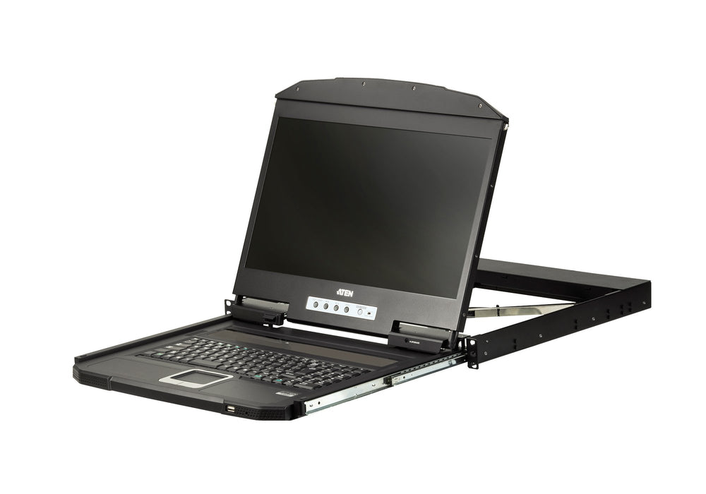 EAN 4719264647284 - ATEN CL3700NW consola de rack 47 cm (18.5") 1920 x 1080 Pixeles Metal, Plástico Negro 1U imagen 1
