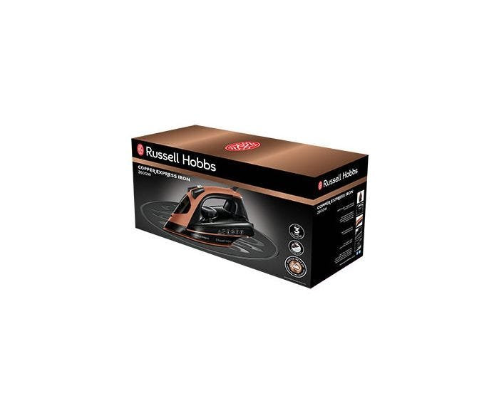 EAN 5038061104516 - Russell Hobbs Copper Express Plancha vapor-seco 2600 W Negro, Cobre imagen 5